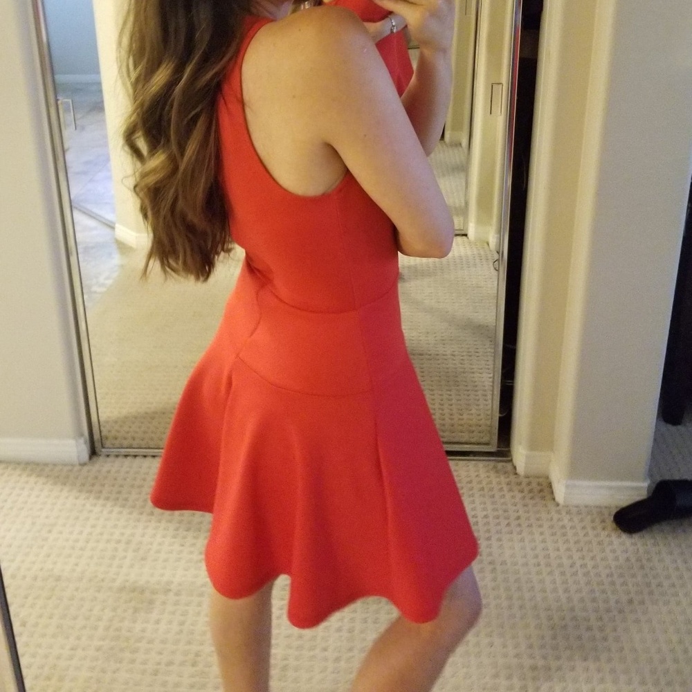Cherry Red Skater dress